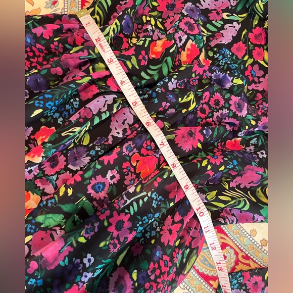 ModCloth floral maxi halter dress size small S - Picture 9 of 11